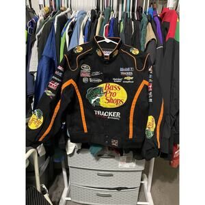 Size Youth M(7-8yo)- VTG JH Design Tony Stewart Nascar Bass Pro Racing Jacket